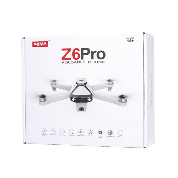 Nuotoliniu būdu valdomas dronas su 4K kamera ir GPS, Syma Z6PRO