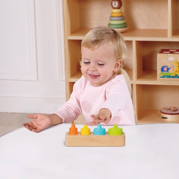 Lavinamoji Montessori dėžutė 6in1, 13-15 mėn, Tooky Toy