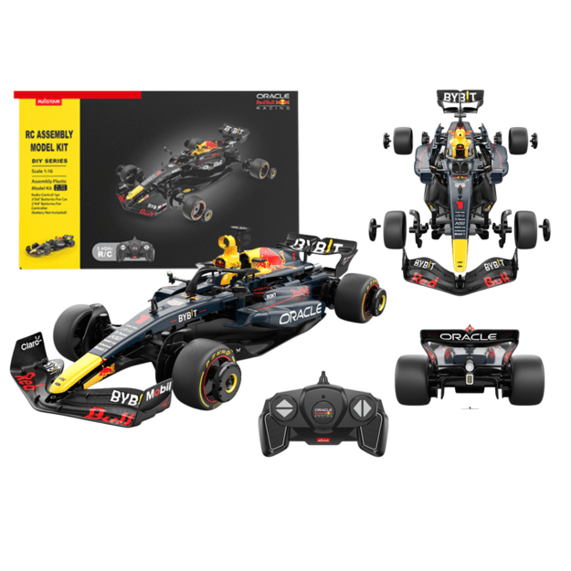 Nuotoliniu būdu valdomas automobilio Red Bull F1 Bolides konstruktorius Rastar, juodas