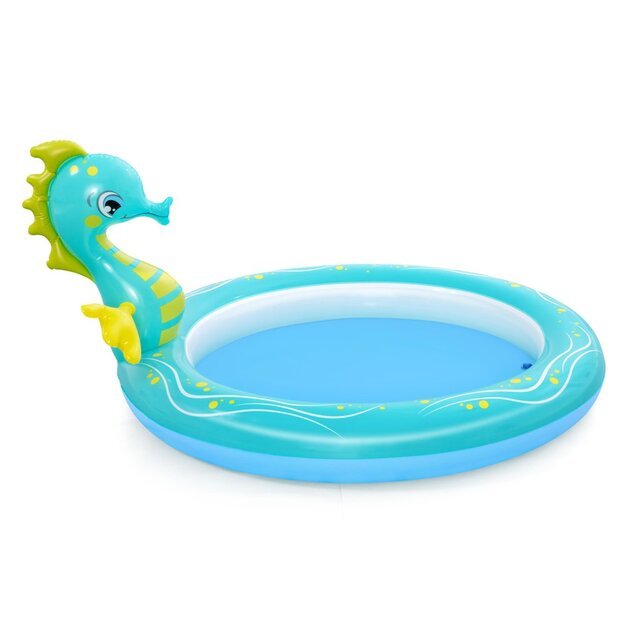 Pripučiamas baseinas Seahorse Sprinkler, 188x160x86 cm, Bestway 53114