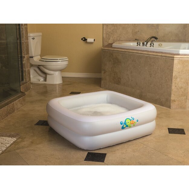 Pripučiamas baseinas kūdikiams Bestway Baby Tub, 86x86x25 cm 51116