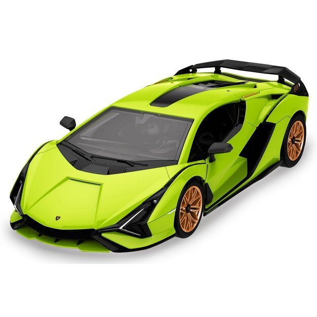 R/C automobilis konstruktorius „Lamborghini Sian FKP 37“ 1:18, žalias