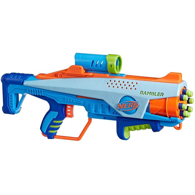 Žaislinis Nerf blaster Elite JR Rookie Pack šautuvas su paleidimo įrenginiu