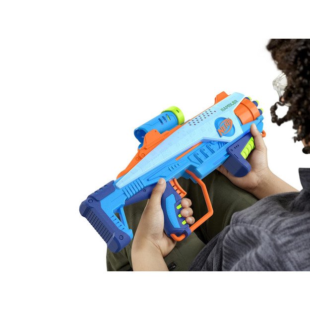 Žaislinis Nerf blaster Elite JR Rookie Pack šautuvas su paleidimo įrenginiu