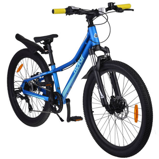 Dviratis vaikams ir paaugliams 24" STUDENT BICYCLE, mėlynas, Royal Baby