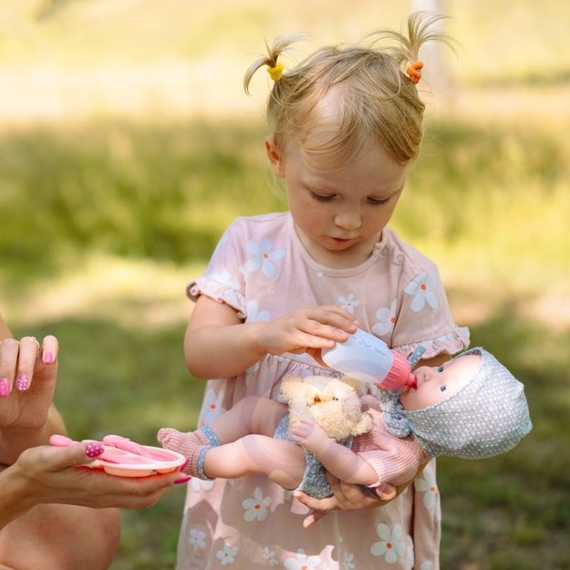 Lėlė kūdikis su drabužėliais ir priedai 36 cm, WOOPIE