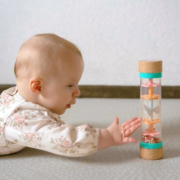 Lavinamoji Montessori dėžutė 6in1, 3-4 mėn, Tooky Toy