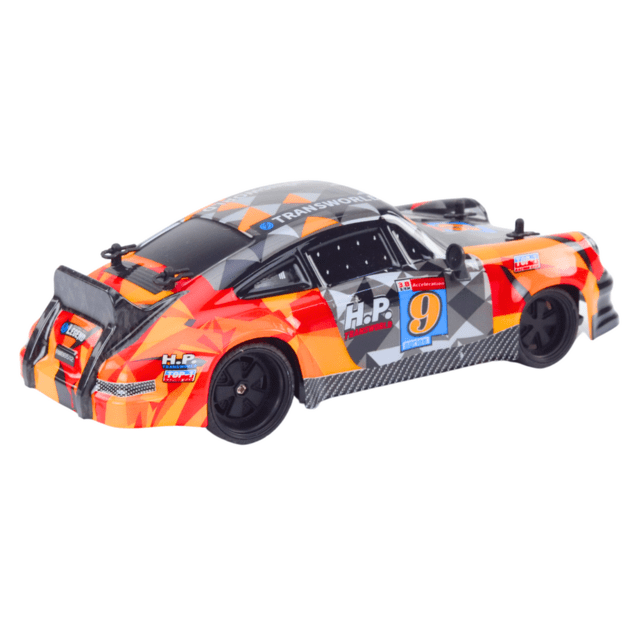 Nuotoliniu būdu valdomas drift automobilis 1:18, oranžinis