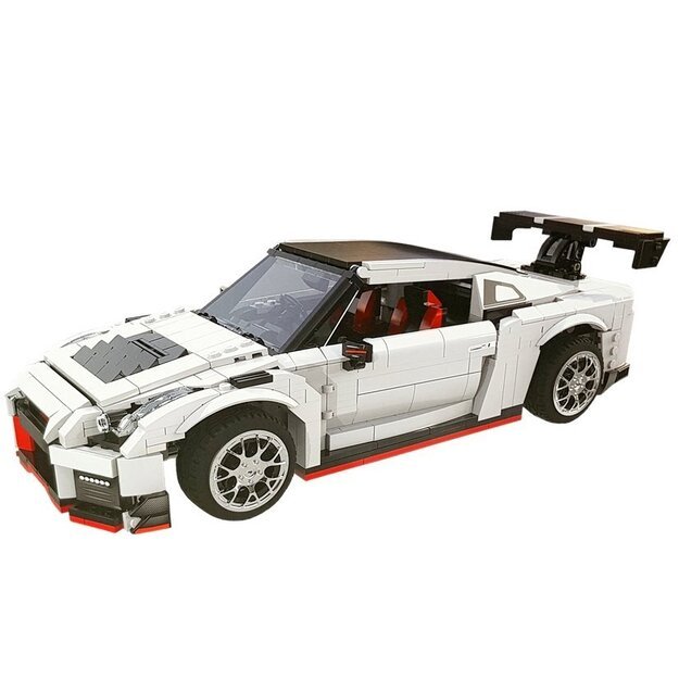 Išskirtinis sportinio - Nissan R35 GTR - R/C automobilio CaDA konstruktorius, 1322 detalių