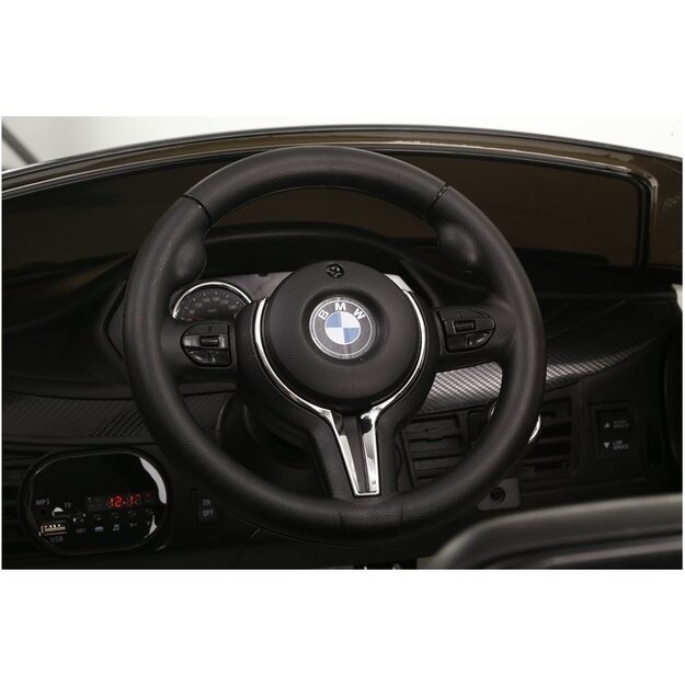 Elektromobilis vaikams BMW X6, juodas lakuotas