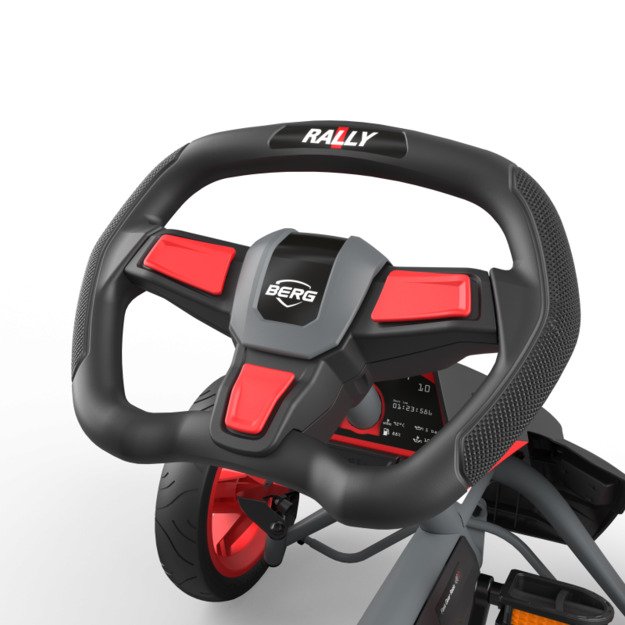 Pedalais minamas kartingas RALLY APX RED BFR BERG, raudonas