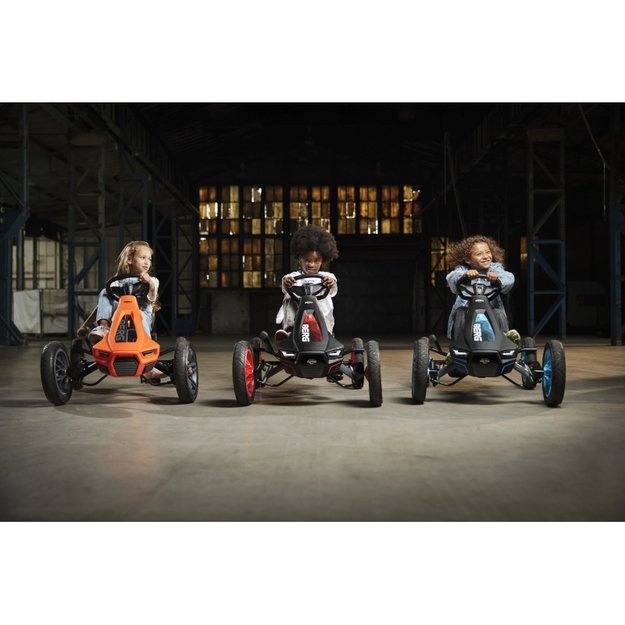 Pedalais minamas kartingas RALLY APX RED BFR BERG, raudonas