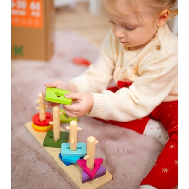 Lavinamoji Montessori dėžutė 7in1, 25-30 mėn, Tooky Toy