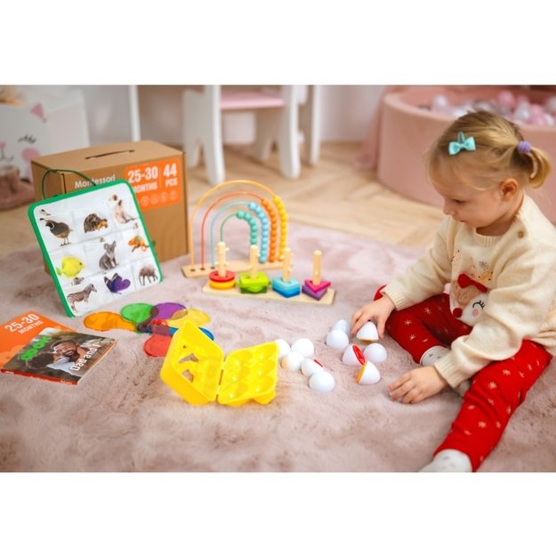 Lavinamoji Montessori dėžutė 7in1, 25-30 mėn, Tooky Toy