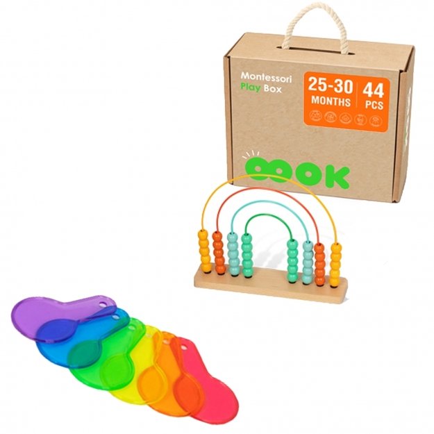 Lavinamoji Montessori dėžutė 7in1, 25-30 mėn, Tooky Toy