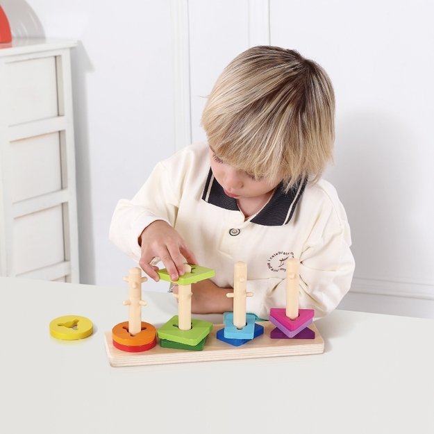 Lavinamoji Montessori dėžutė 7in1, 25-30 mėn, Tooky Toy