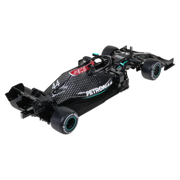 Nuotoliniu būdu valdomas sportinis C Mercedes-AMG F1 W11 EQ Performance automobilis, juodas 