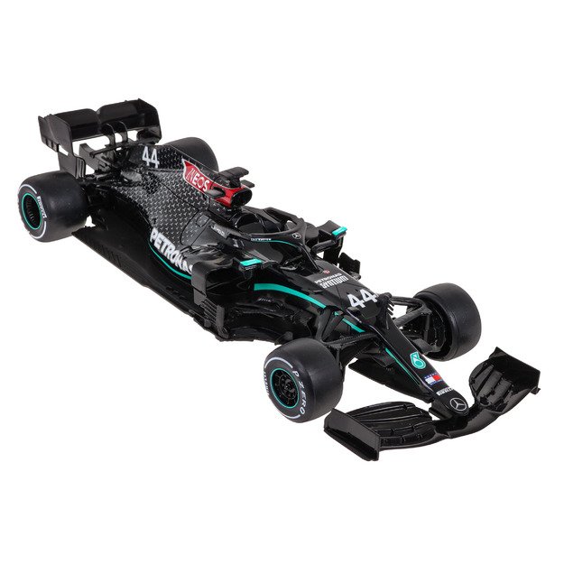 Nuotoliniu būdu valdomas sportinis C Mercedes-AMG F1 W11 EQ Performance automobilis, juodas 