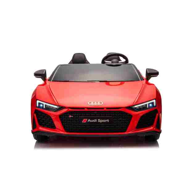 Dvivietis elektromobilis vaikams Audi Spyder R8 Lift, raudonas