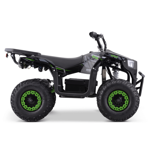 Vienvietis elektrinis keturratis OUTLANDER ATV- 13EA, žalias