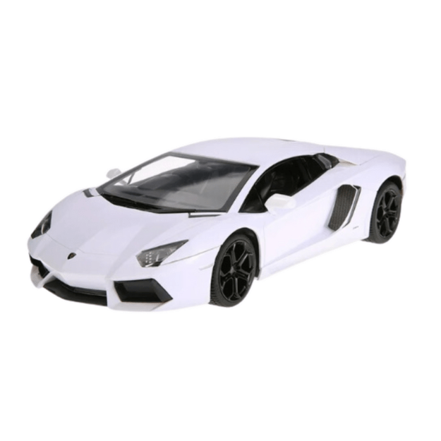 Nuotoliniu būdu valdomas Lamborghini Aventador LP700 automobilis, baltas  