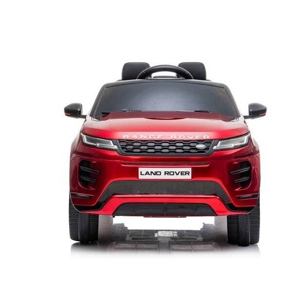 Vienvietis elektromobilis vaikams Range Rover Evoque, raudonas lakuotas