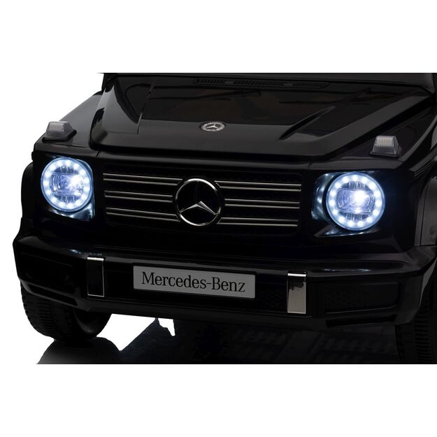 Vienvietis elektromobilis vaikams Mercedes G500 4x4, juodas