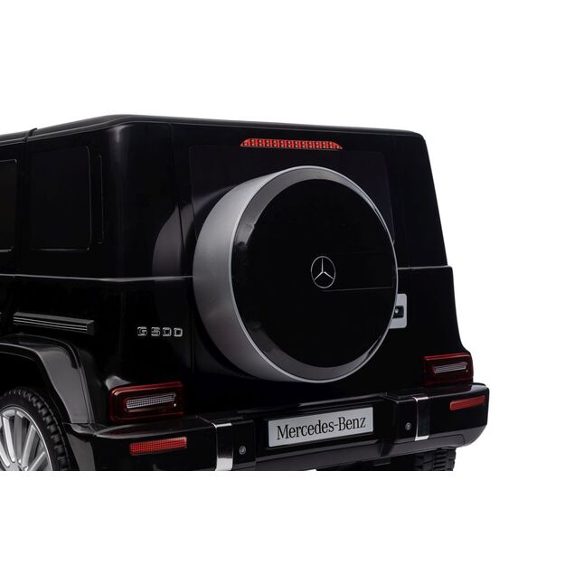 Vienvietis elektromobilis vaikams Mercedes G500 4x4, juodas