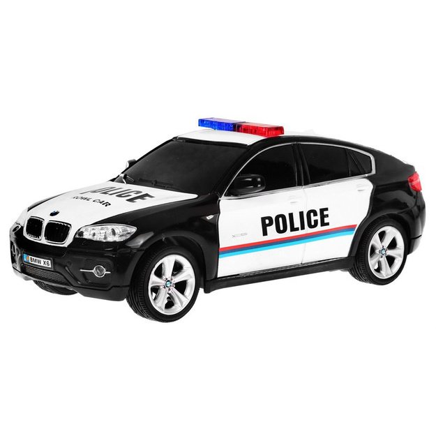 RC Policijos automobilis BMW X6 1:24