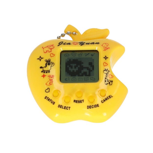 Elektroninis žaidimas Tamagotchi, geltonas