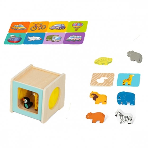 Lavinamoji Montessori dėžutė 7in1, 31-36 mėn, Tooky Toy