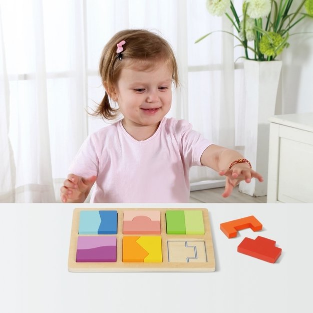 Lavinamoji Montessori dėžutė 7in1, 31-36 mėn, Tooky Toy