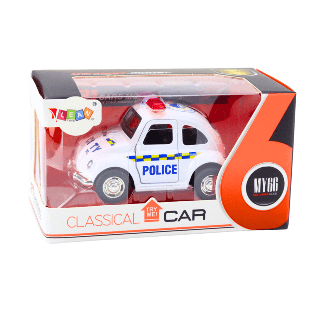 Žaislinis policijos automobilis 1:38 