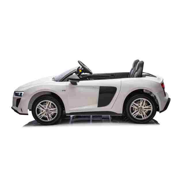 Dvivietis elektromobilis vaikams Audi Spyder R8 Lift, baltas