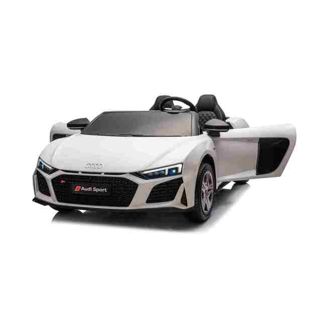 Dvivietis elektromobilis vaikams Audi Spyder R8 Lift, baltas