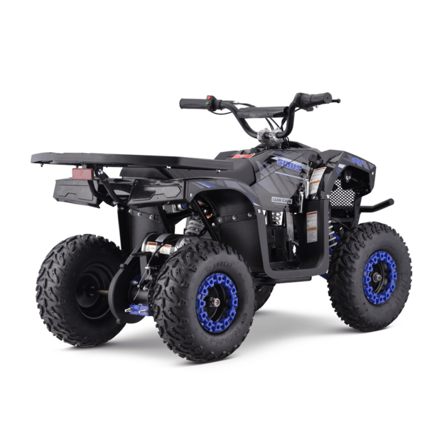 Vienvietis elektrinis keturratis OUTLANDER ATV- 13EA, mėlynas