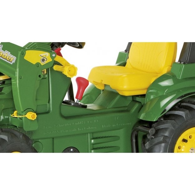 Minamas traktorius su kaušu Rolly Toys John Deere Green Rolly, žalias