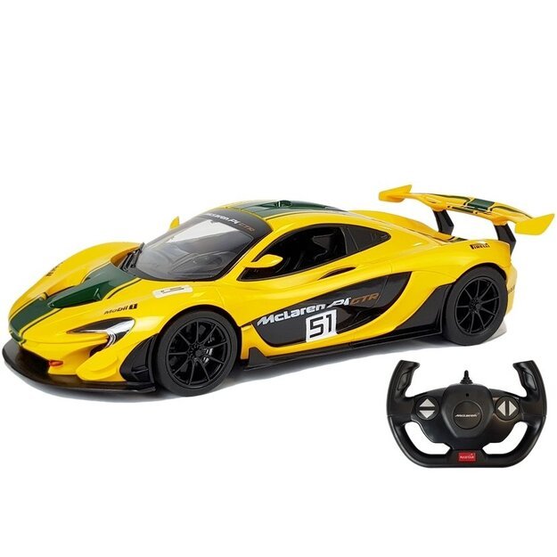 Nuotoliniu būdu valdomas McLaren P1 GTR 1:14 - Rastar