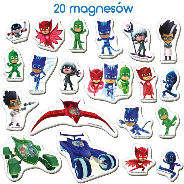 Magnetų rinkinys „PJ Masks“ 