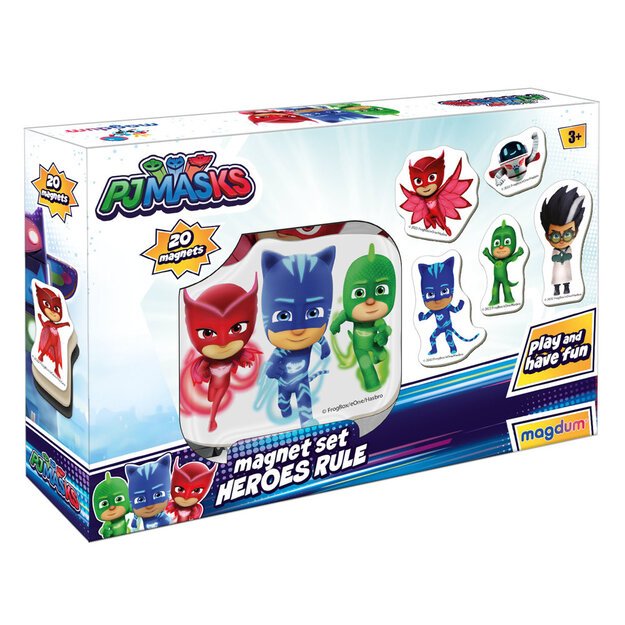 Magnetų rinkinys „PJ Masks“ 