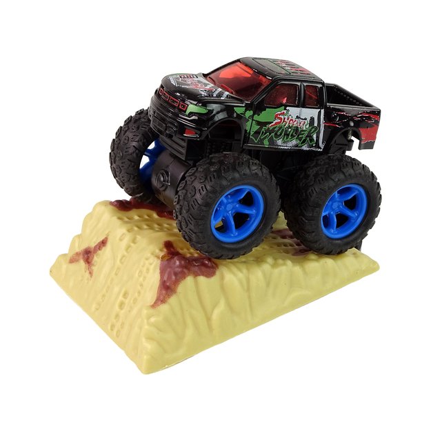 Visureigis Resorak Monster Truck su rampa