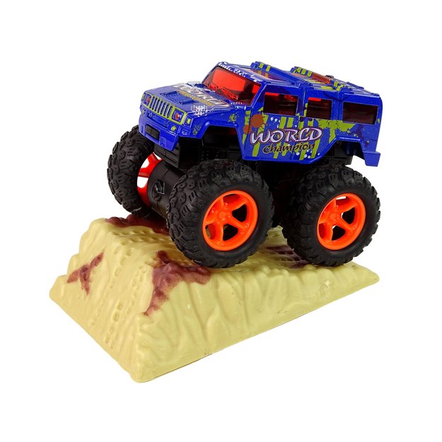 Visureigis Resorak Monster Truck su rampa