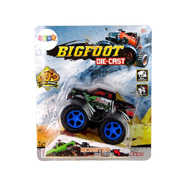 Visureigis Resorak Monster Truck su rampa