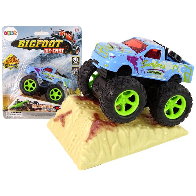 Visureigis Resorak Monster Truck su rampa