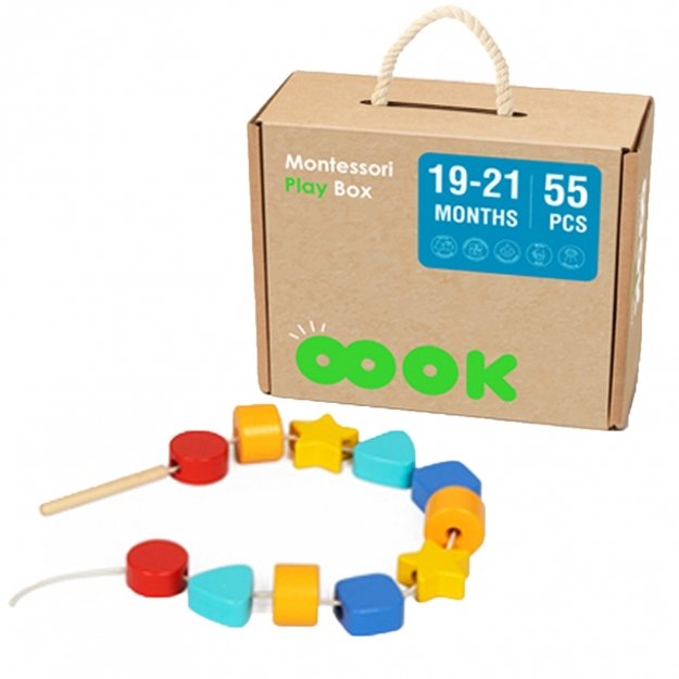 Lavinamoji Montessori dėžutė 7in1, 19-21 mėn, Tooky Toy