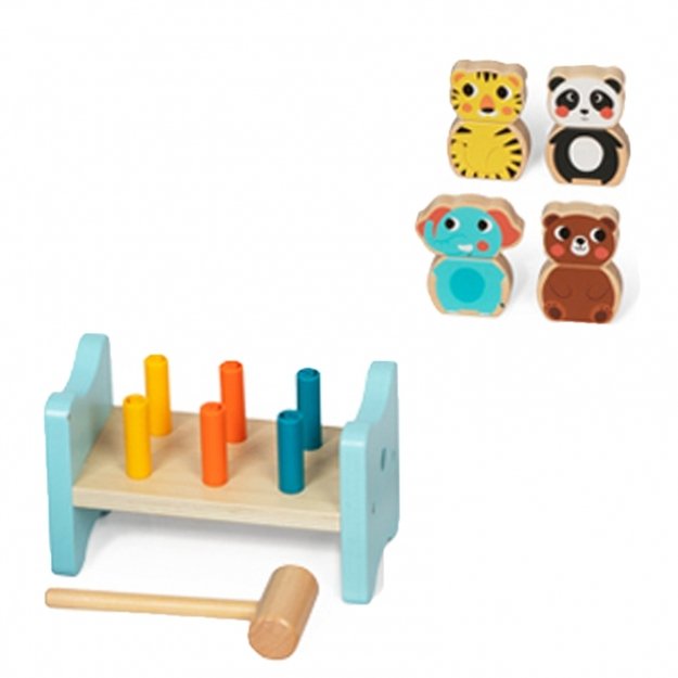 Lavinamoji Montessori dėžutė 7in1, 19-21 mėn, Tooky Toy