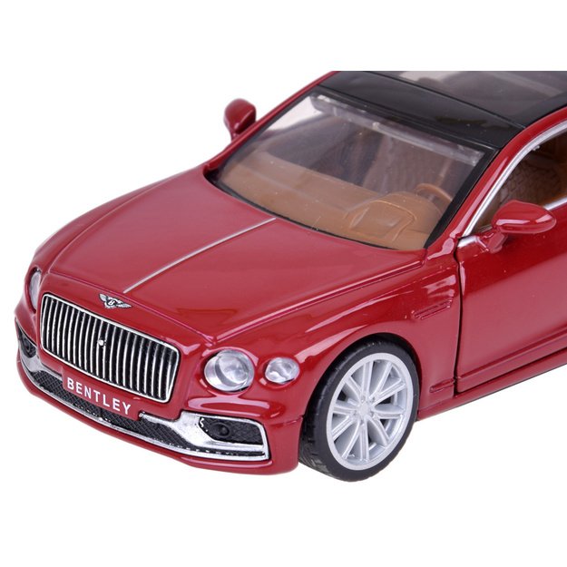 Metalinis automobilio Bentley Flying Spur Hybrid modelis su šviesos ir garso efektais 