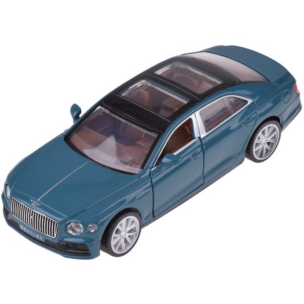 Metalinis automobilio BENTLEY FLYING SPUR HYBRID modelis su šviesos ir garso efektais