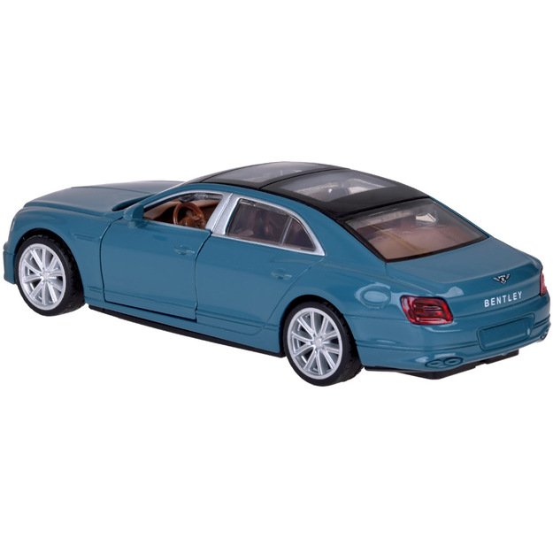 Metalinis automobilio BENTLEY FLYING SPUR HYBRID modelis su šviesos ir garso efektais