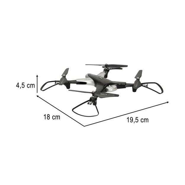 Nuotoliniu būdu valdomas dronas su HD kamera, juodas, Syma Z3